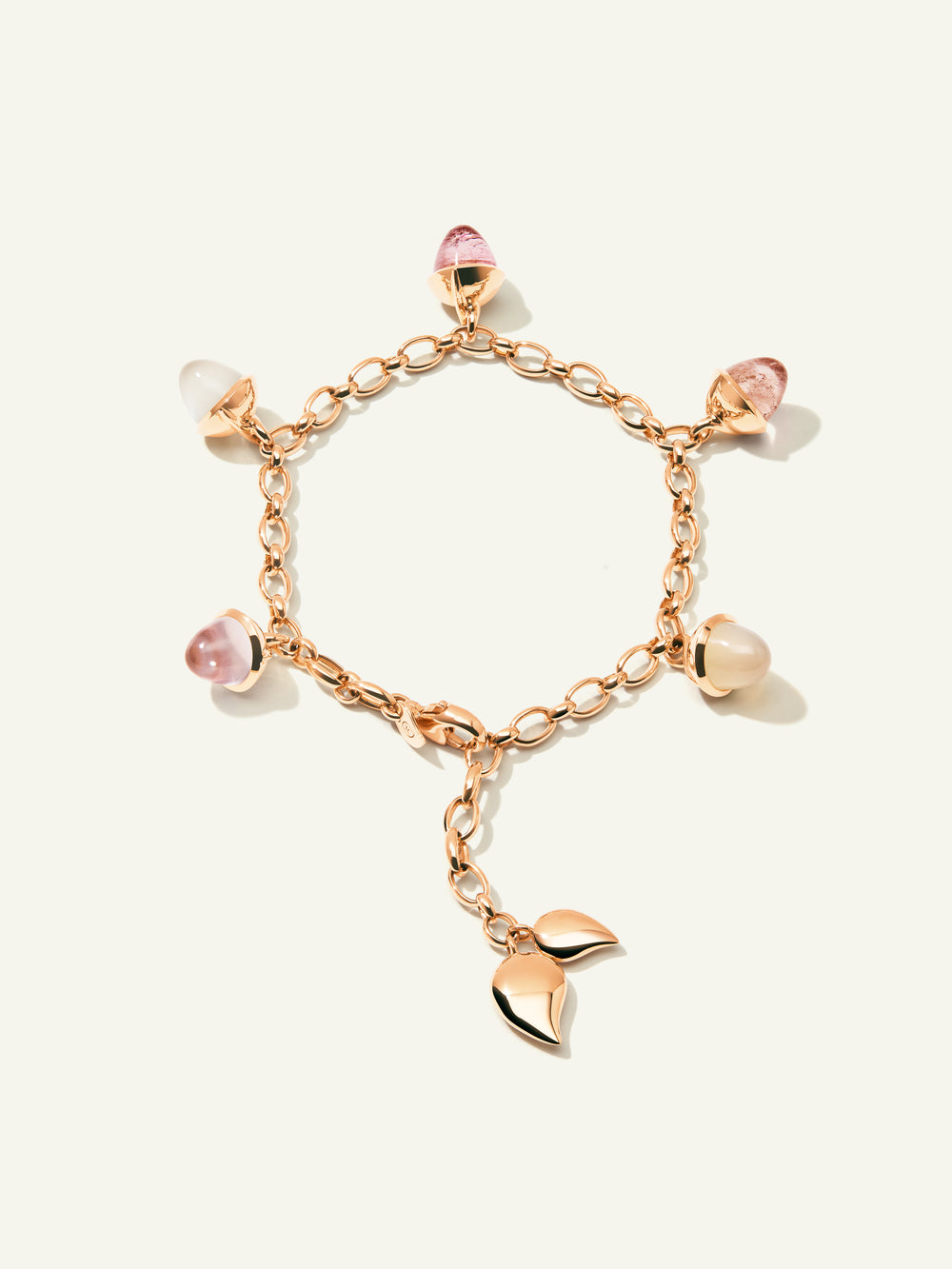 MIKADO Flamenco Charm Armband in 'Blush'