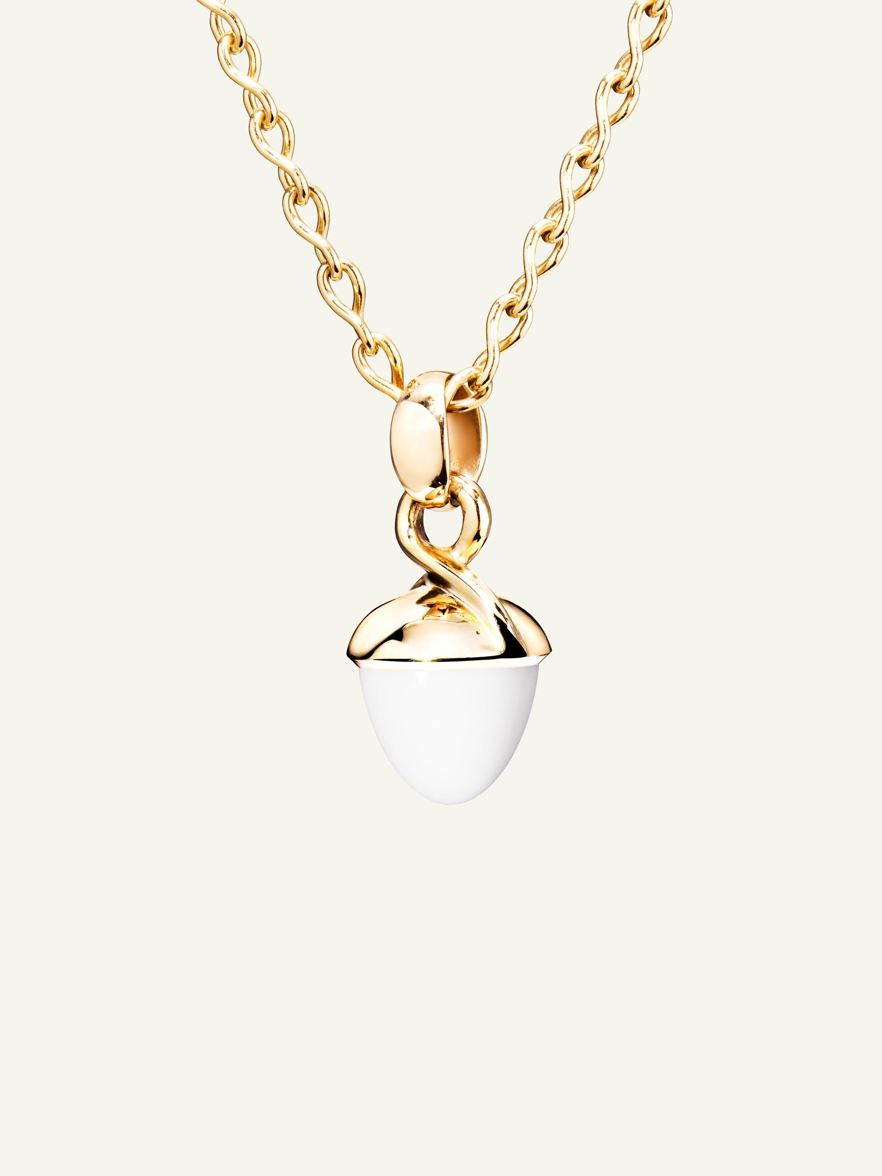 MIKADO Bouquet Pendant with Cacholong