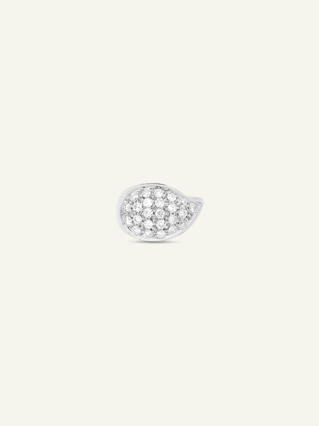 SIGNATURE Drop Clasp Diamond Pavé with Diamond Pavé