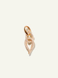 A-SIG-DDr-p-rg | Accessory SIGNATURE Double Drop Link with Diamond Pavé