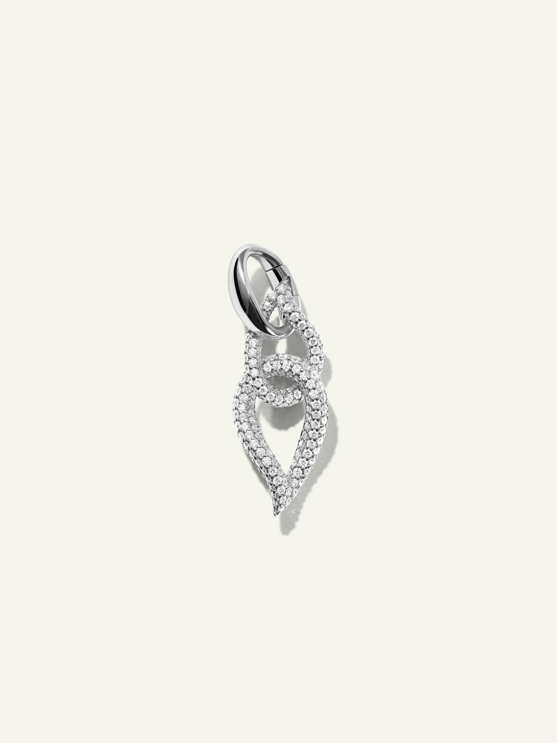 Accessory SIGNATURE Double Drop Link with Diamond Pavé