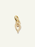 Accessory SIGNATURE Double Drop Link with Diamond Pavé