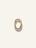 SIGNATURE Oval Clasp in 18K yellow gold