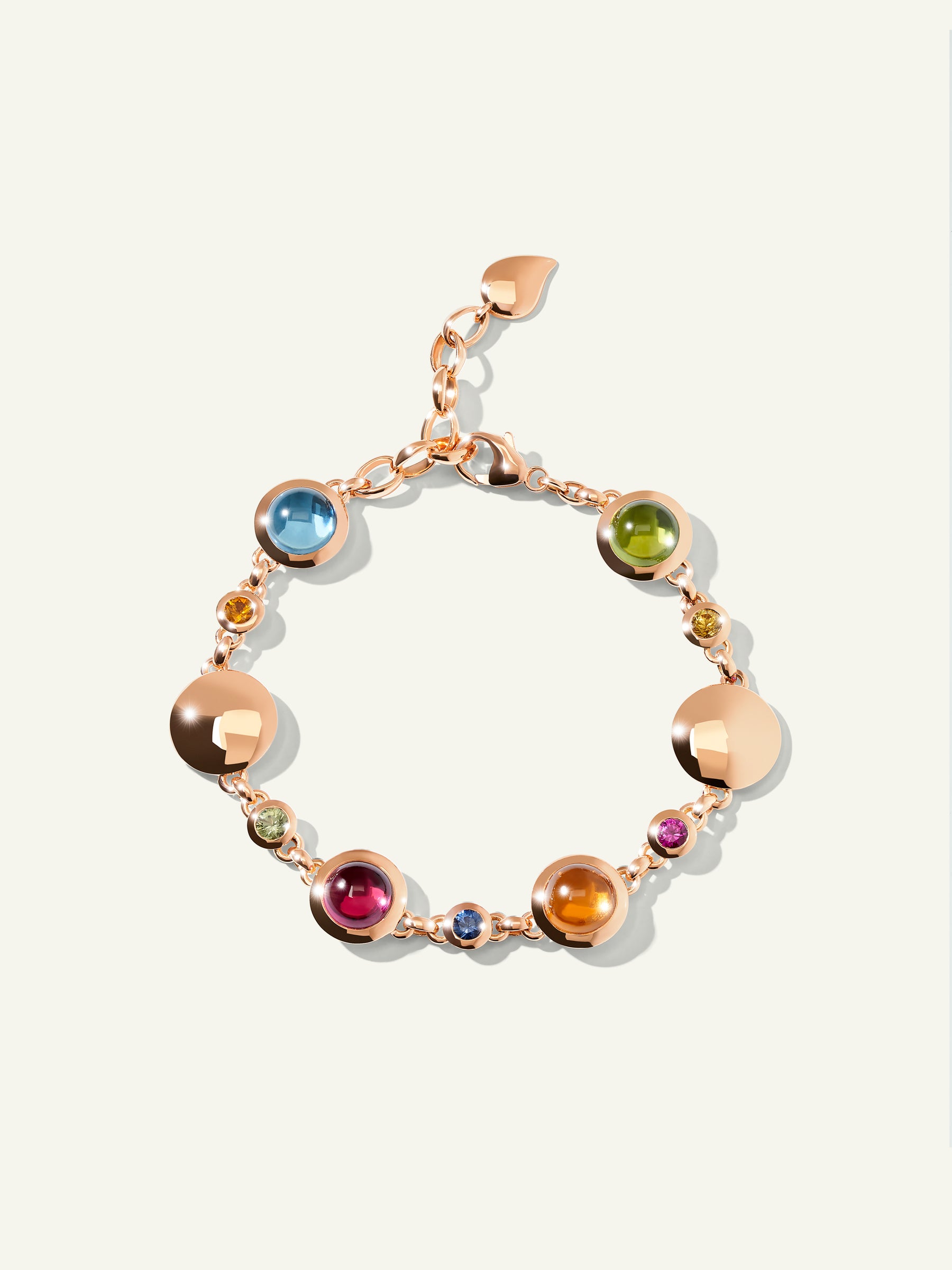 B-BOU-Can-Sa-rg | BOUTON Bracelet in 'Candy' with Sapphire