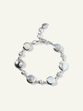 BOUTON Bracelet in 'Cashmere' with White Diamonds