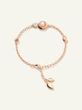 B-BOU-c-Cam-sm-rg | BOUTON Mini Chain Bracelet, Small/Medium in 'Camel'