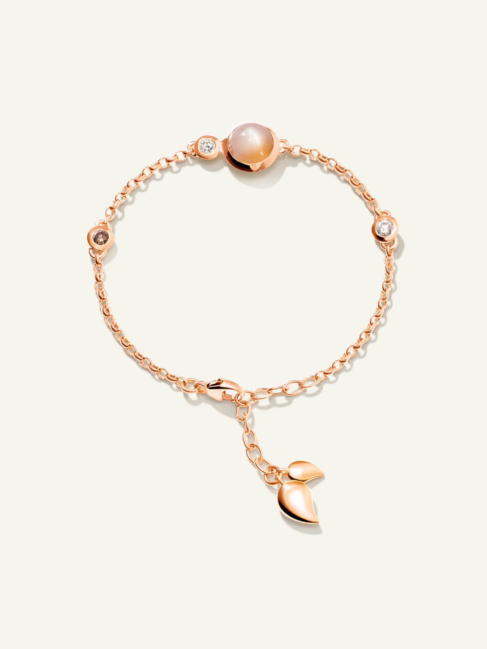 Bracelet BOUTON Mini Chain 'Camel' - small/medium 