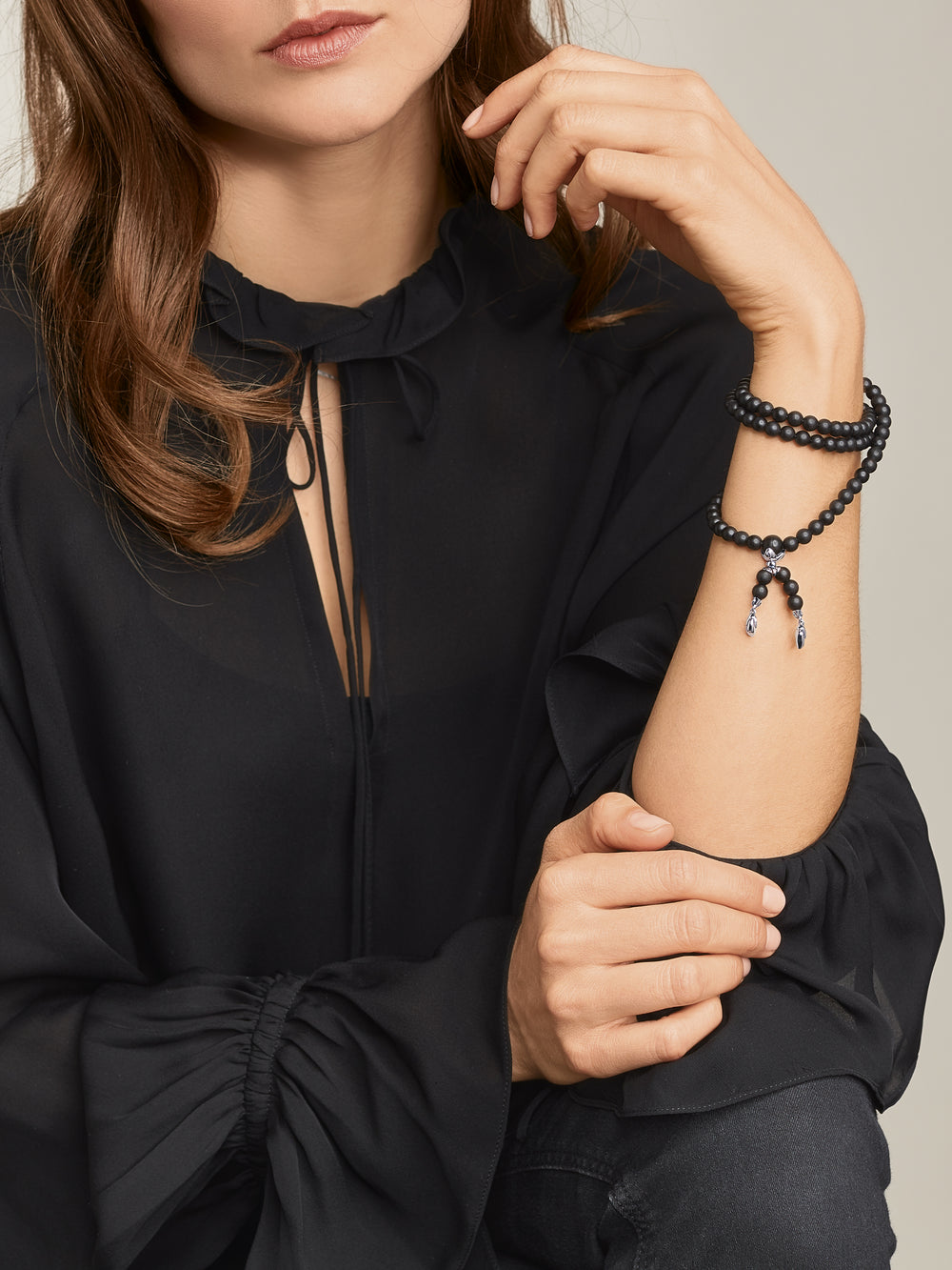 INDIA Medium Bracelet with Ebony