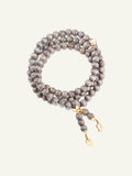 B-IND-GW-l-yg | INDIA Bracelet with Greywood