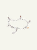 MIKADO Charm Bracelet in 'Cashmere' with Diamond Pavé