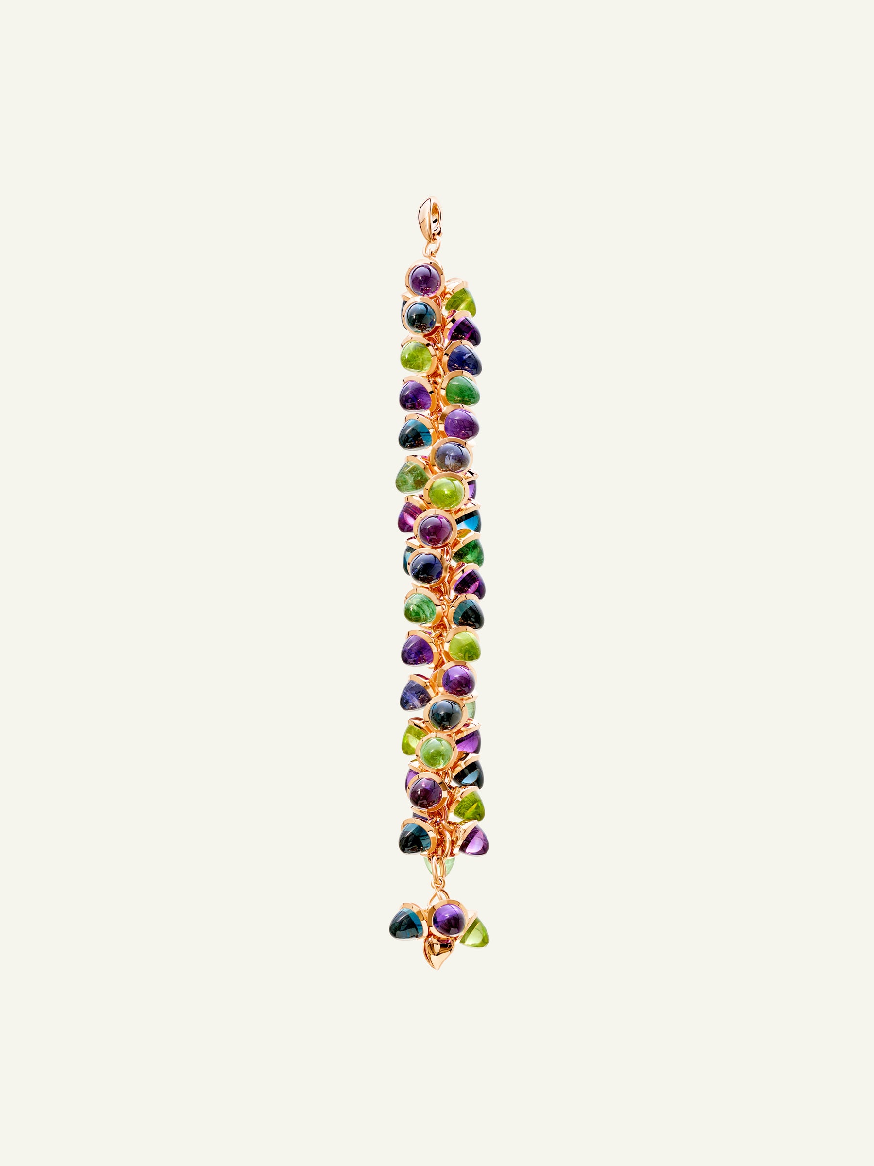 B-MFL-Aur-rg | MIKADO Flamenco Bracelet in 'Aurora'