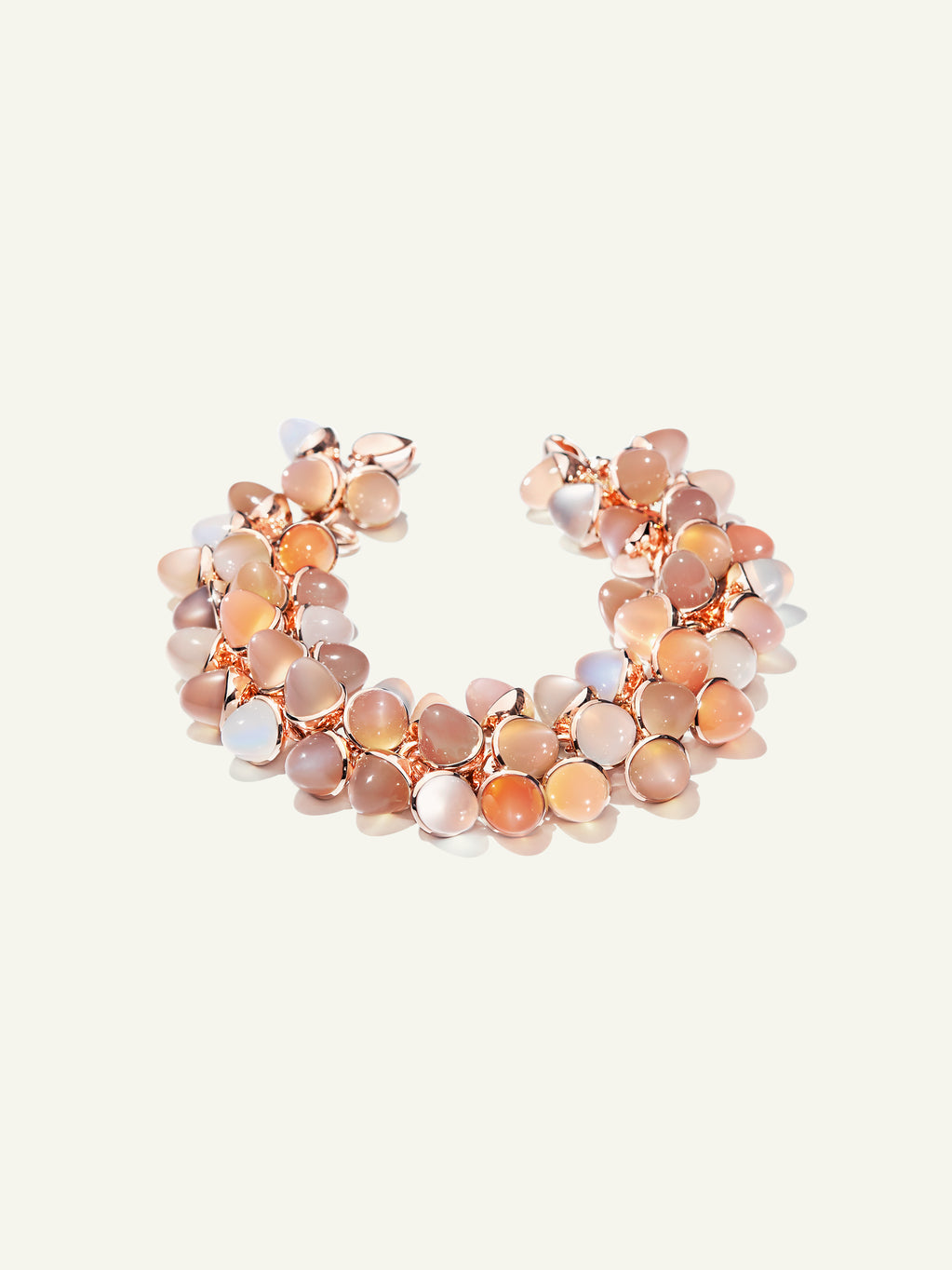 MIKADO Flamenco Armband in 'Camel'