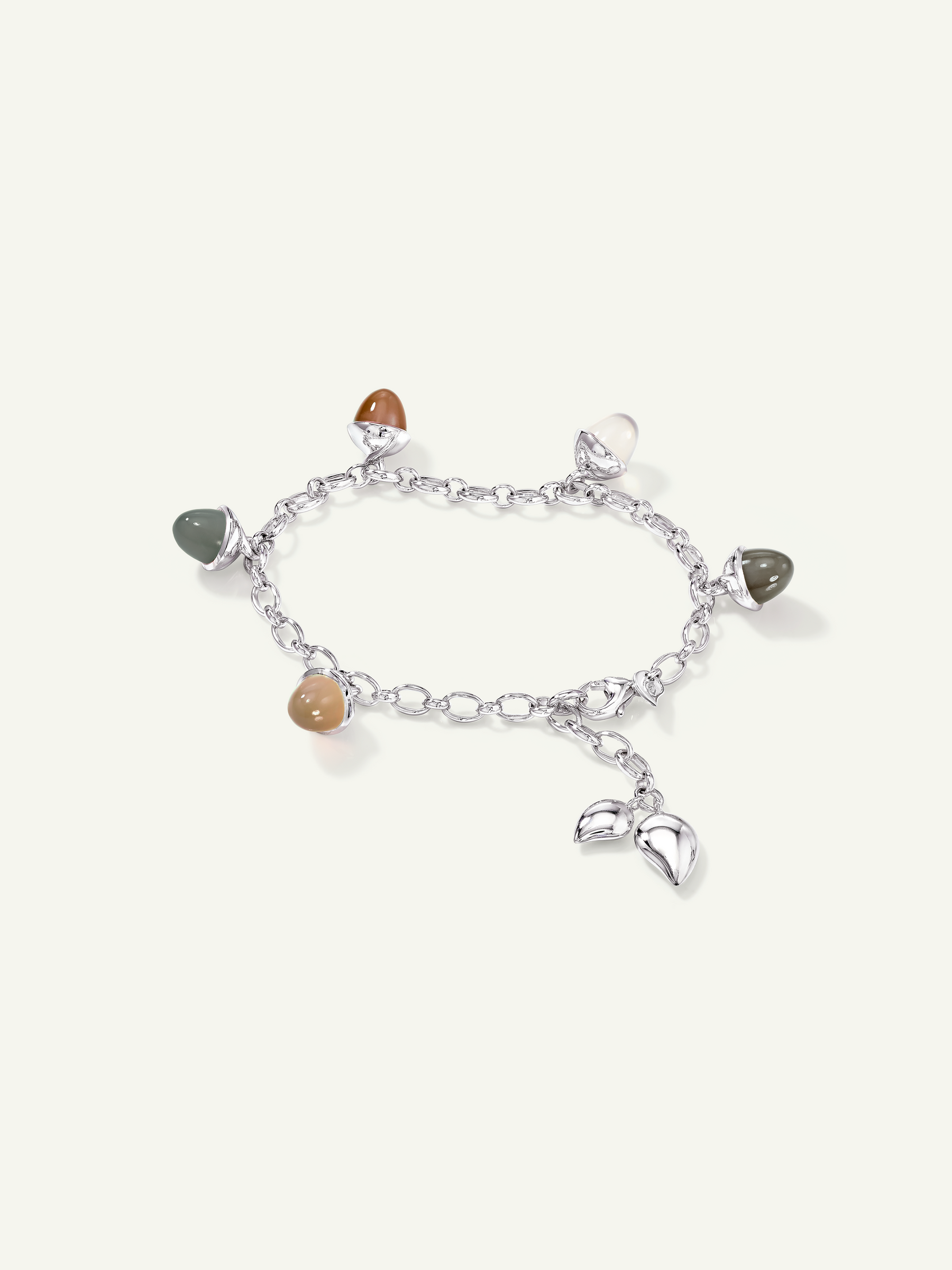 MIKADO Flamenco Charm Bracelet in 'Cashmere'