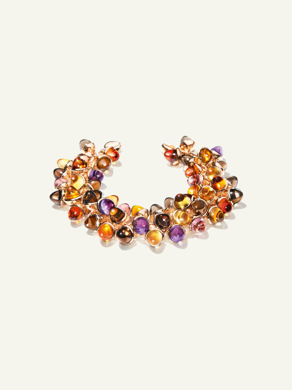 B-MFL-Che-rg | MIKADO Flamenco Bracelet in 'Chestnut'