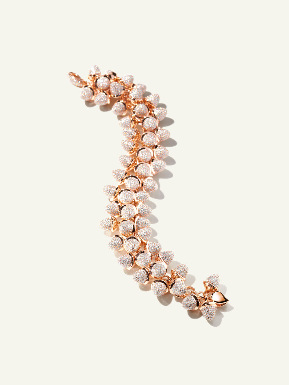 Bracelet MIKADO Flamenco 'Diamond Pavé'