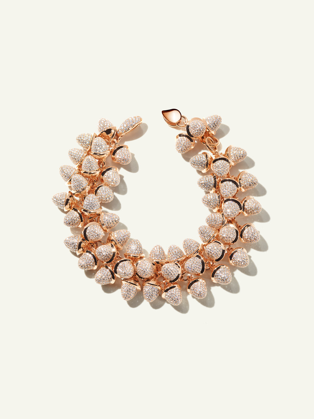 Bracelet MIKADO Flamenco 'Diamond Pavé'