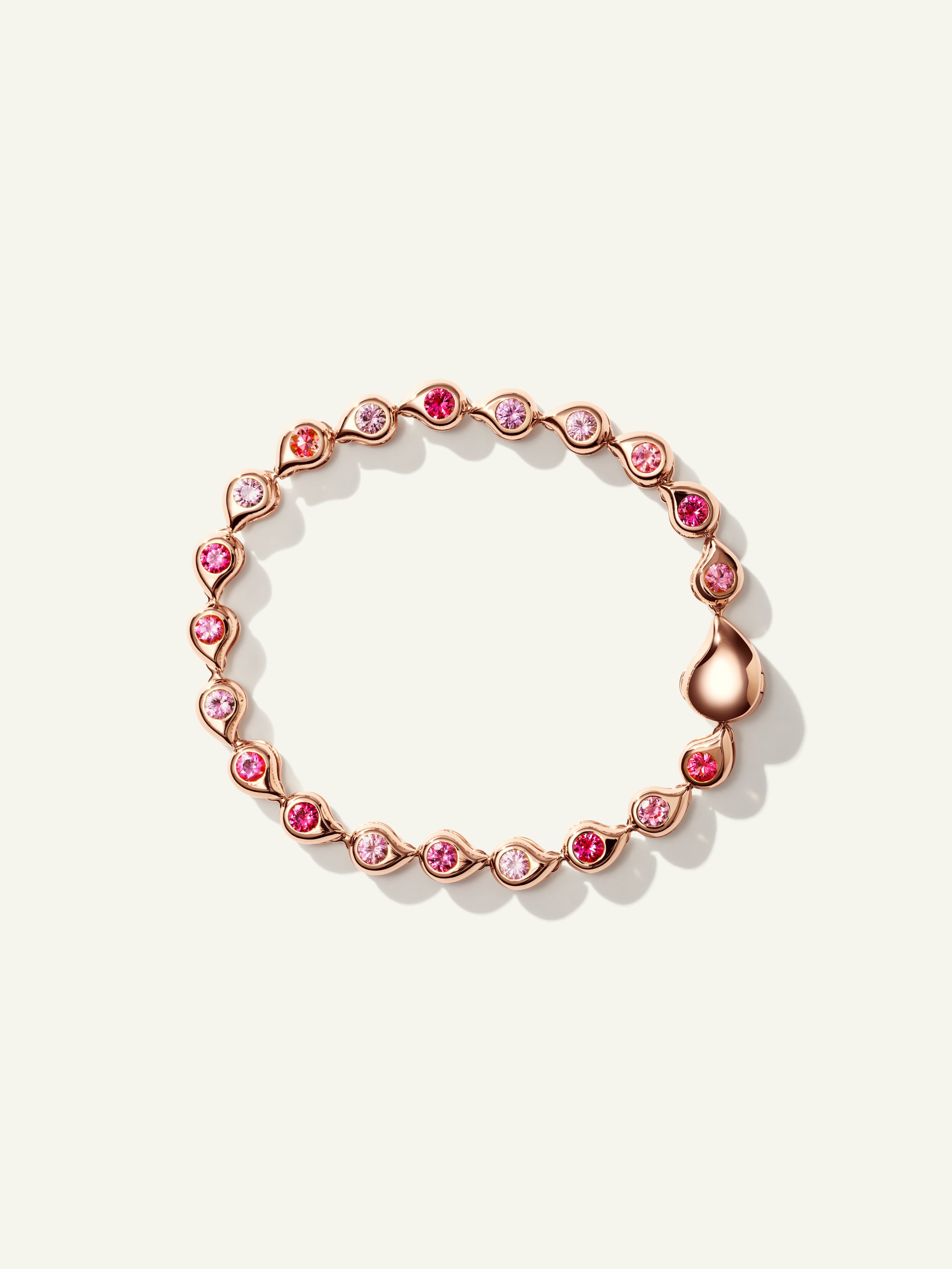 Bracelet SNOWFLAKES Rivière Classic / 'Blush'