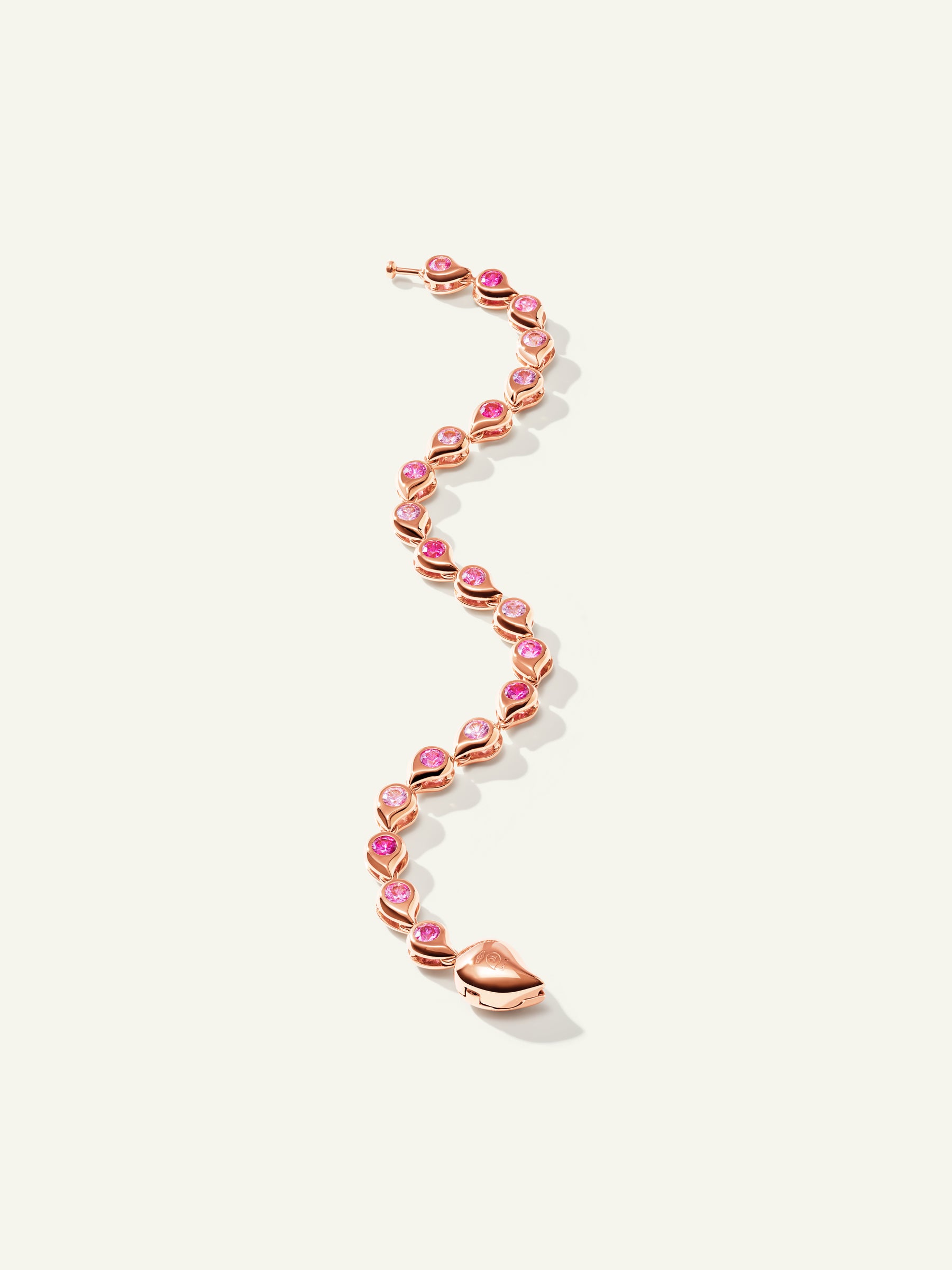 SNOWFLAKES Rivière Bracelet in 'Blush'