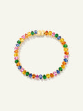 Bracelet SIGNATURE Tennis pear shape 'Candy' Sapphires