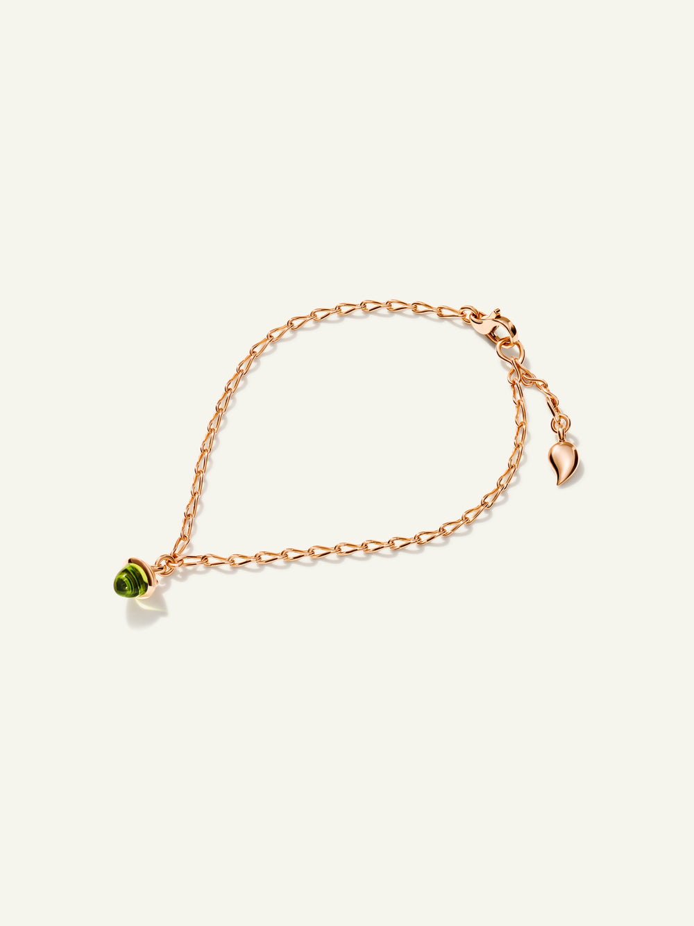 B-mMC-c-Per-rg | Bracelet MiniMIKADO with Peridot