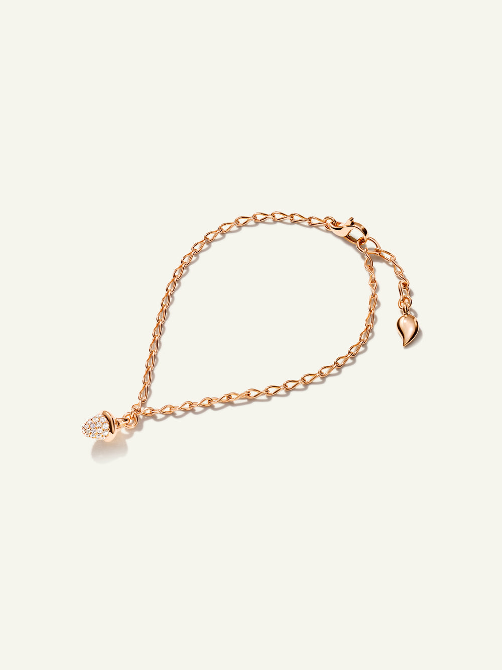 B-mMC-c-p-rg | Bracelet MiniMIKADO with Diamond Pavé