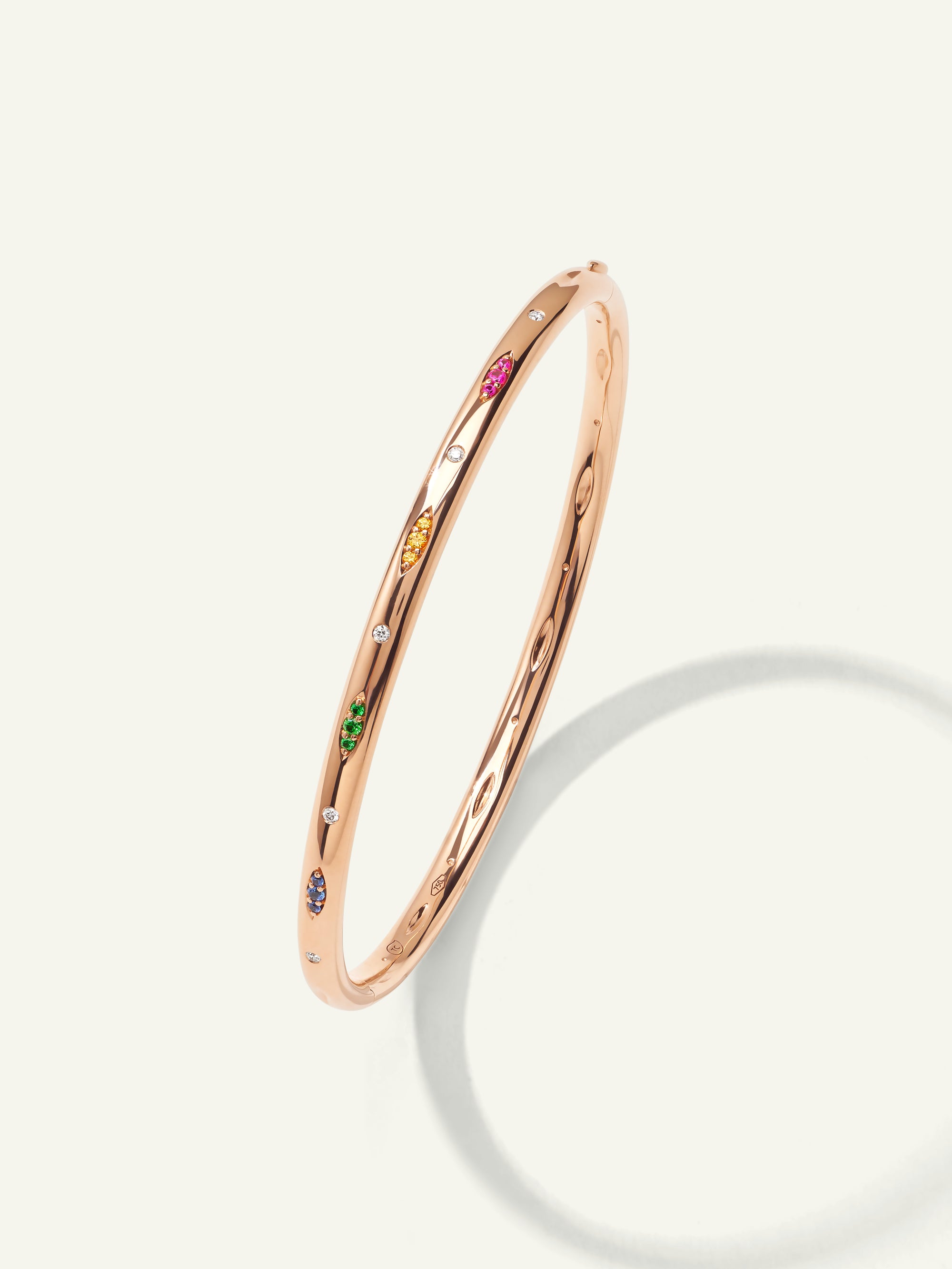 SIGNATURE Bangle, 17 cm in ‘Candy Pavé’