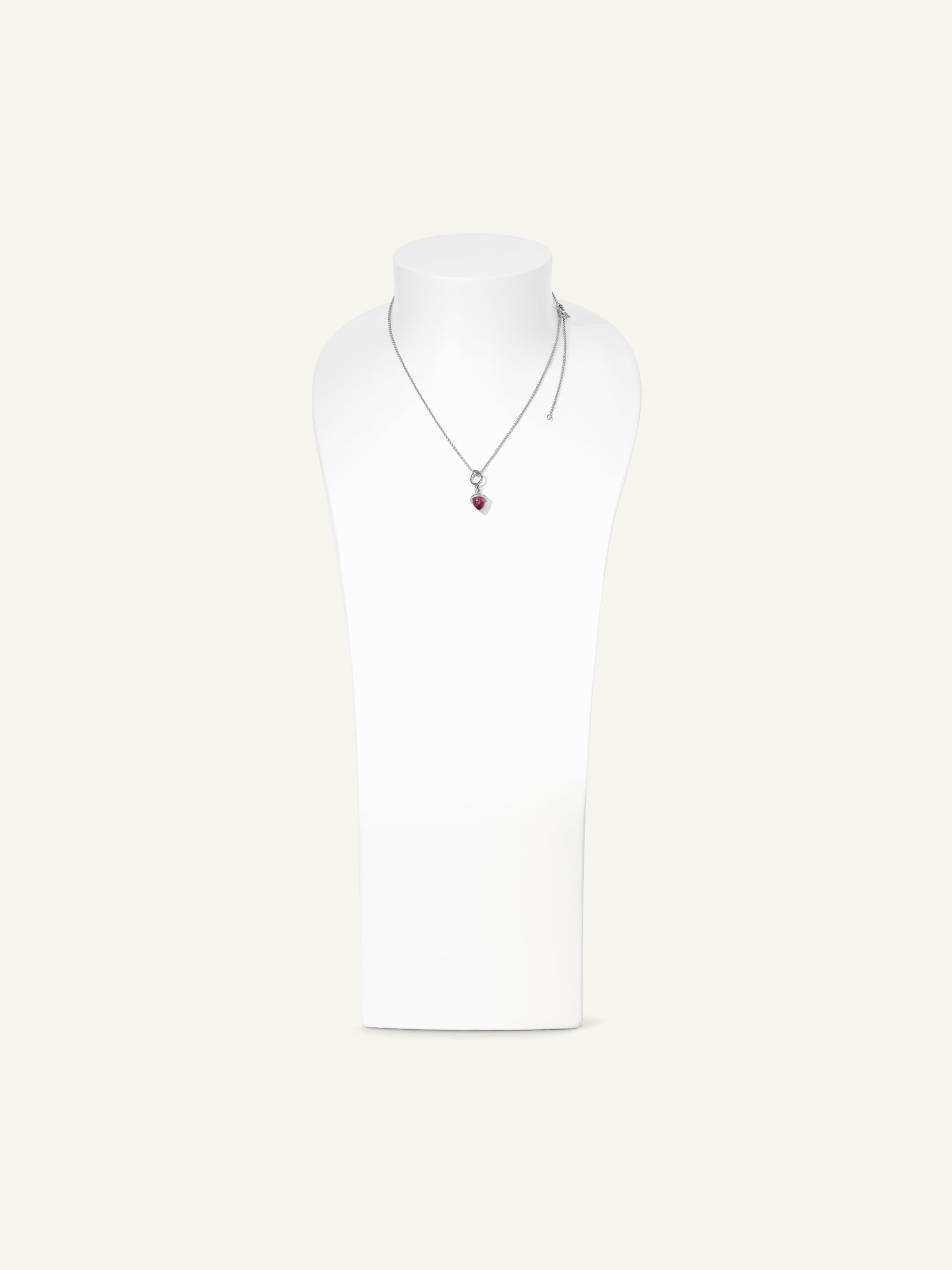 Chain BELCHER, 1,5 mm, 51 cm 18K Weißgold
