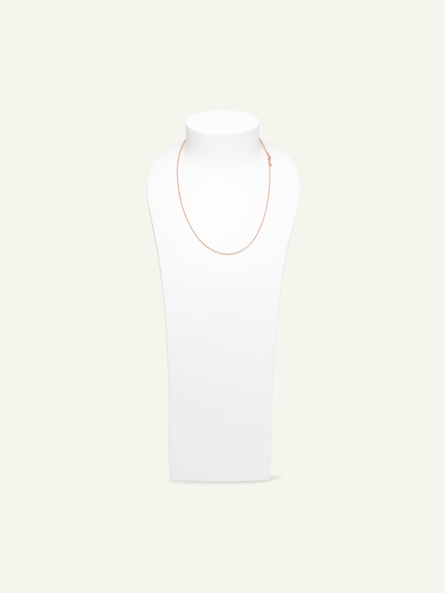 Chain BELCHER, 2,0 mm, 51 cm 18K Roségold