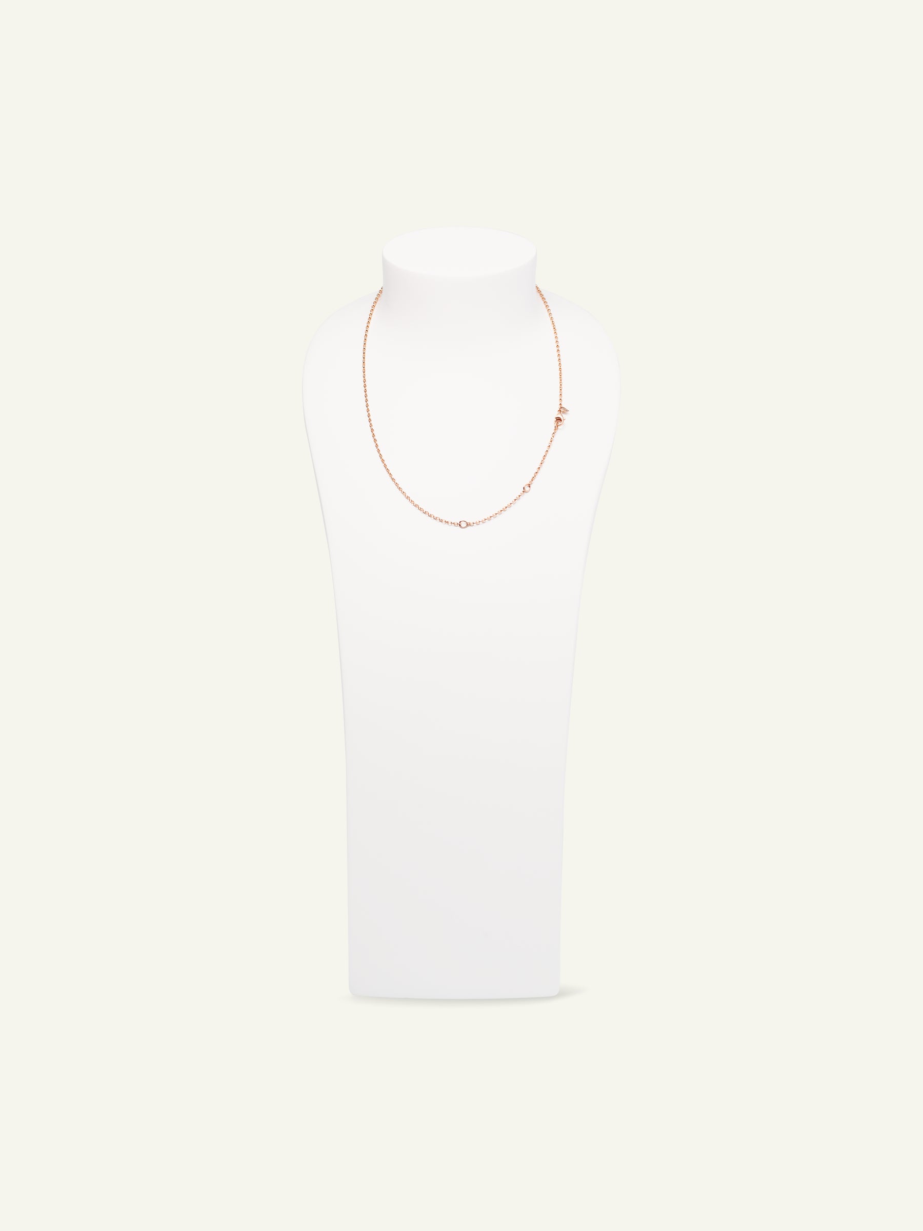 Chain BELCHER, 2,0 mm, 51 cm 18K Roségold