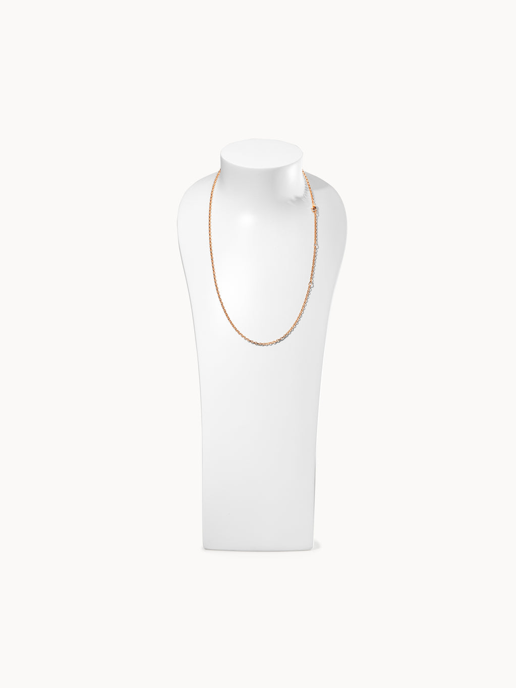 Chain BELCHER, 2,8 mm, 60 cm 18K Roségold