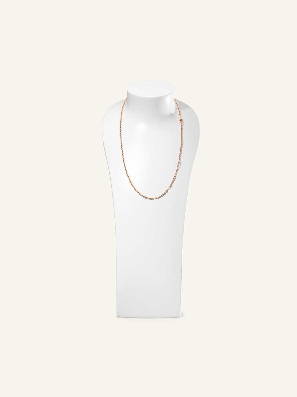 Chain BELCHER, 2,8 mm, 60 cm 18K rose gold