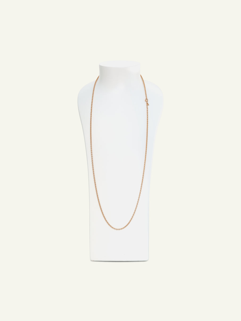 Chain BELCHER, 2,8 mm, 90 cm 18K Roségold