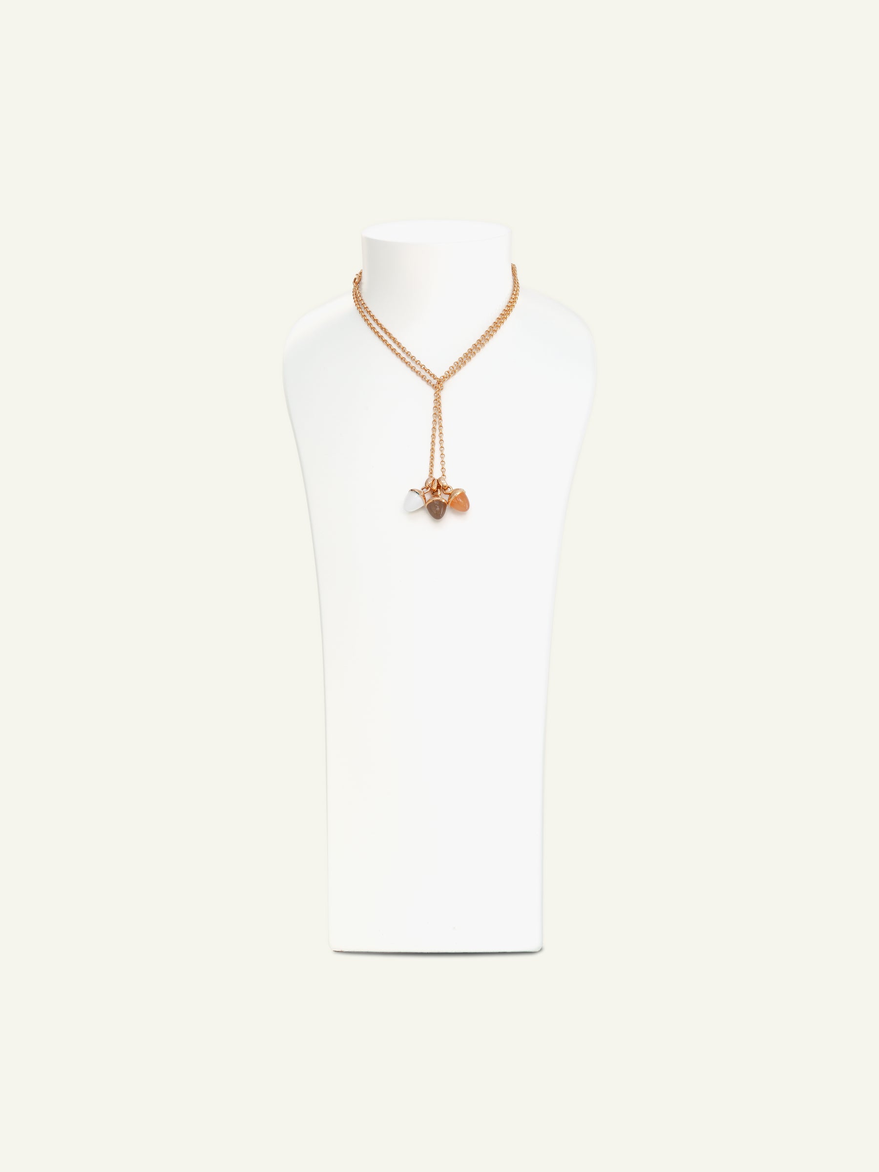 Chain BELCHER, 2,8 mm, 90 cm 18K Roségold