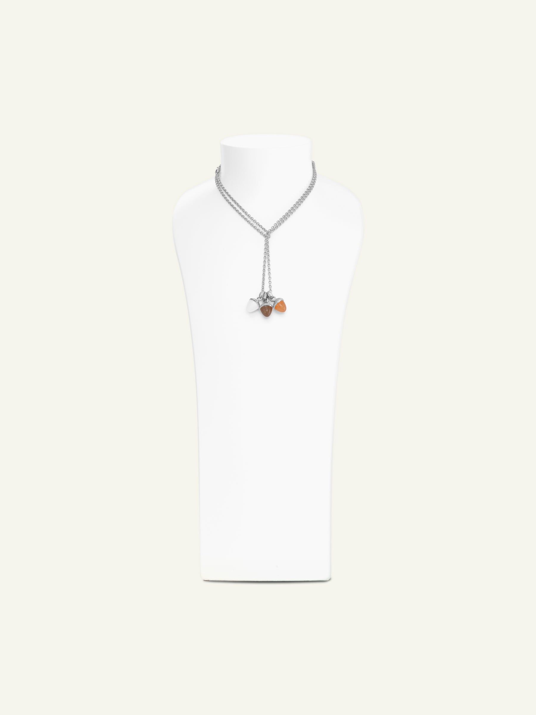 Chain BELCHER, 2,8 mm, 90 cm 18K Weißgold