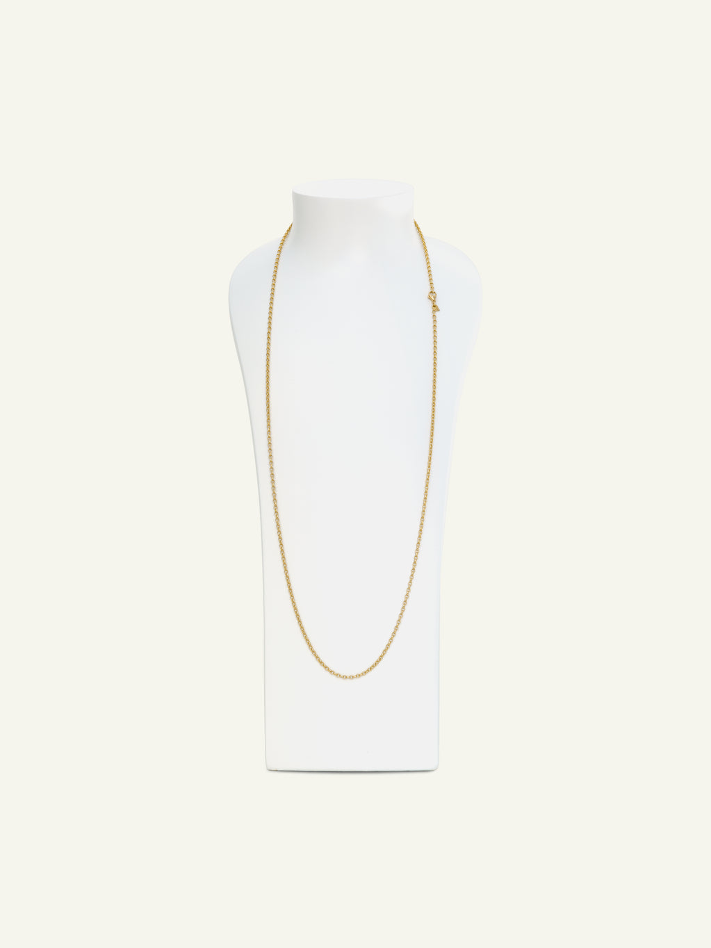 Chain BELCHER, 2,8 mm, 90 cm 18K Gelbgold