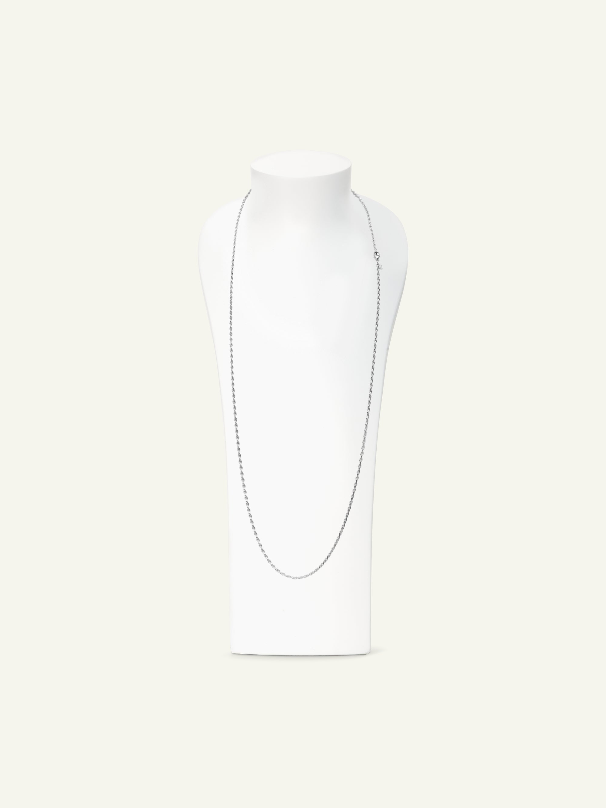 Chain EIGHT, 2,8 mm, 90 cm 18K Weißgold