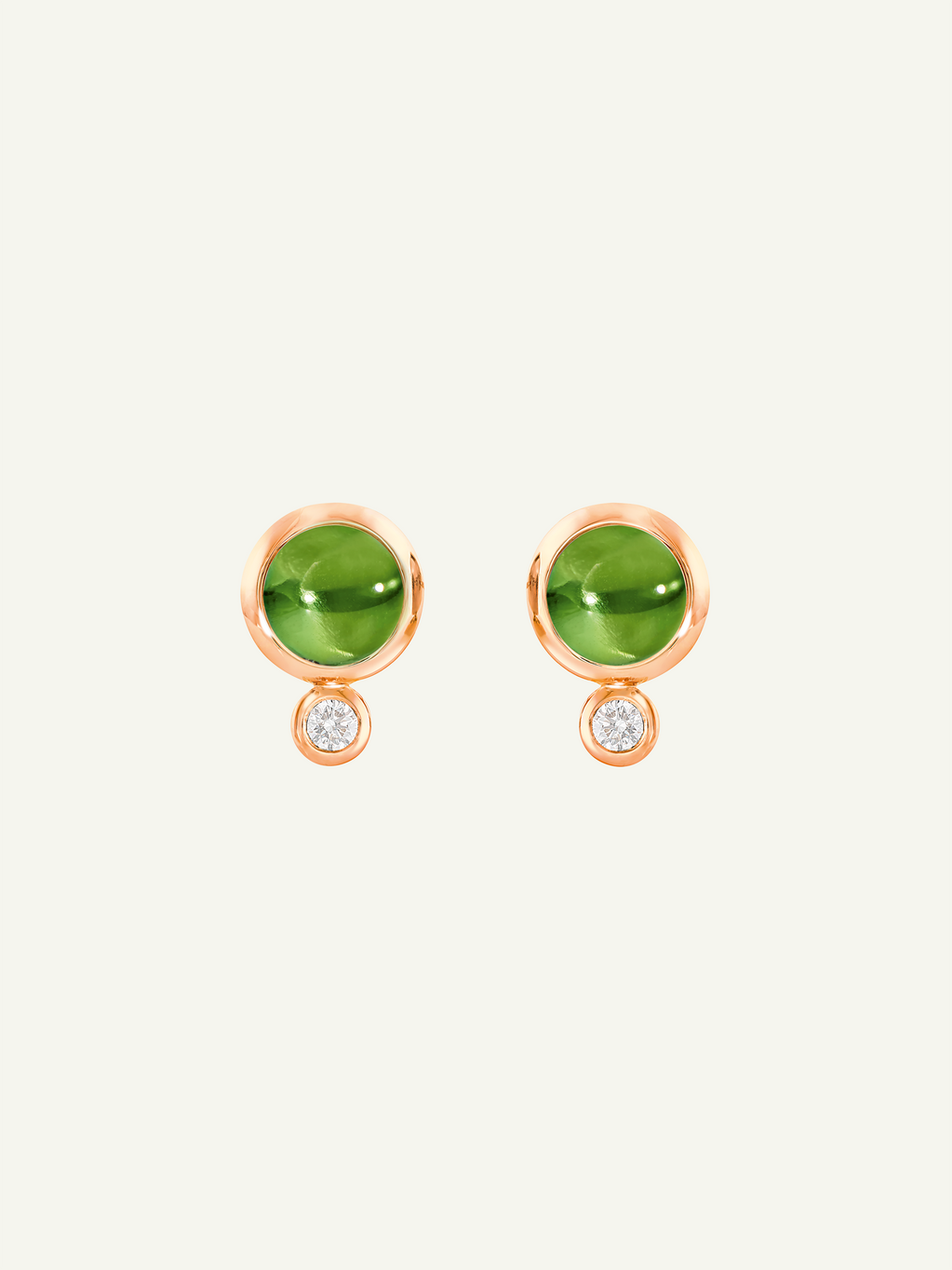 Earrings BOUTON Peridot / Classic Peridot