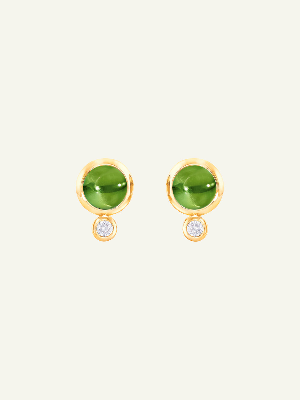 Earrings BOUTON Peridot / Classic Peridot