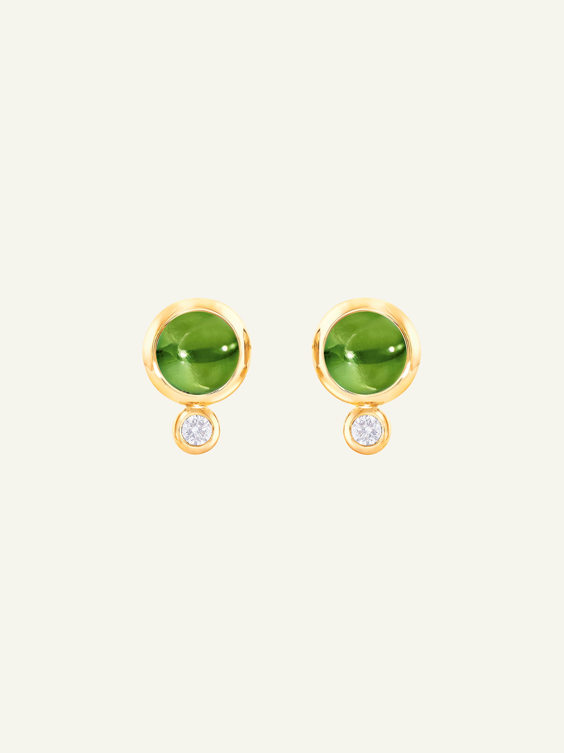 Earrings BOUTON Peridot / Classic Peridot