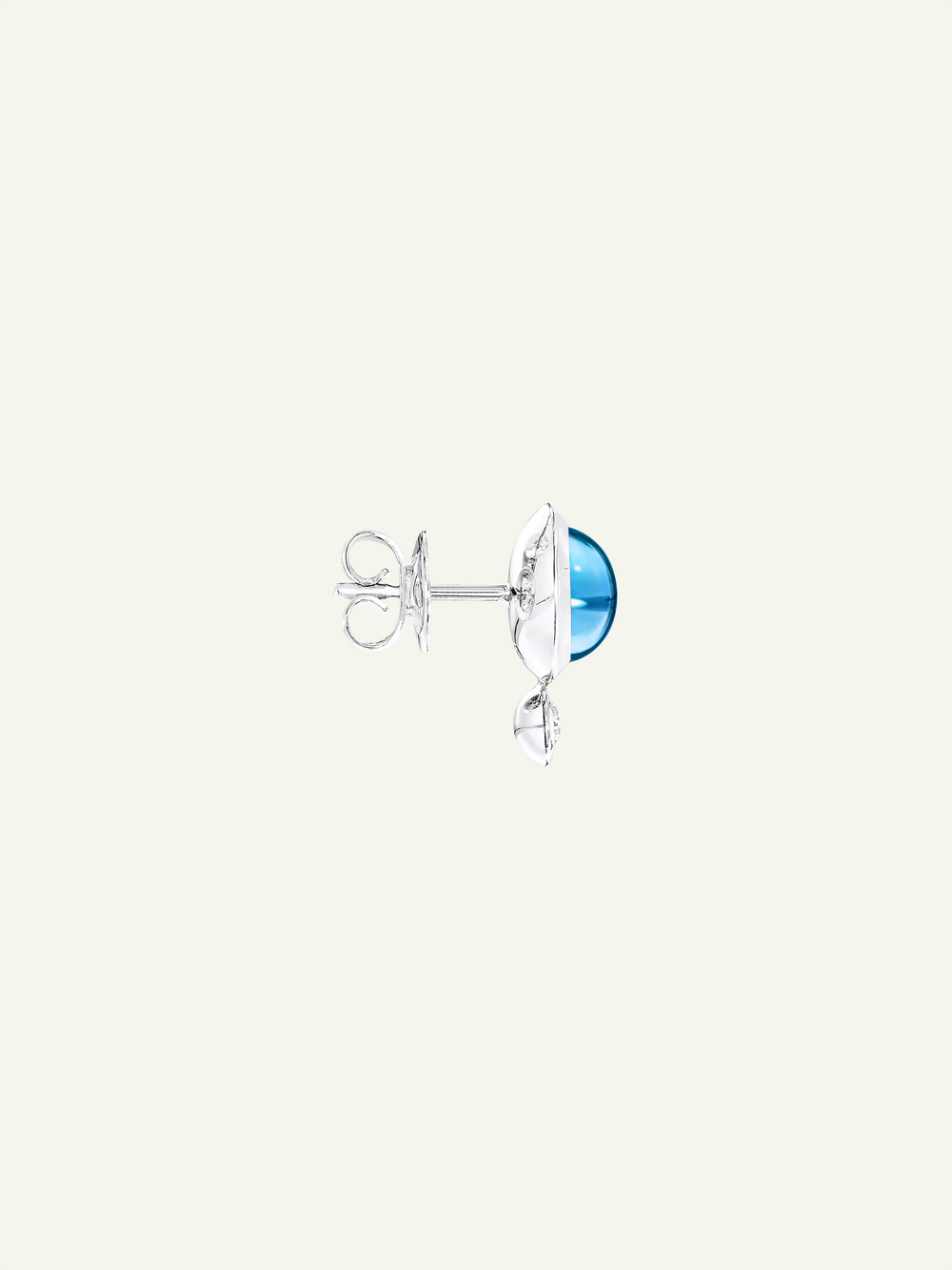 Earrings BOUTON Swiss Topaz / Classic Swiss Topaz
