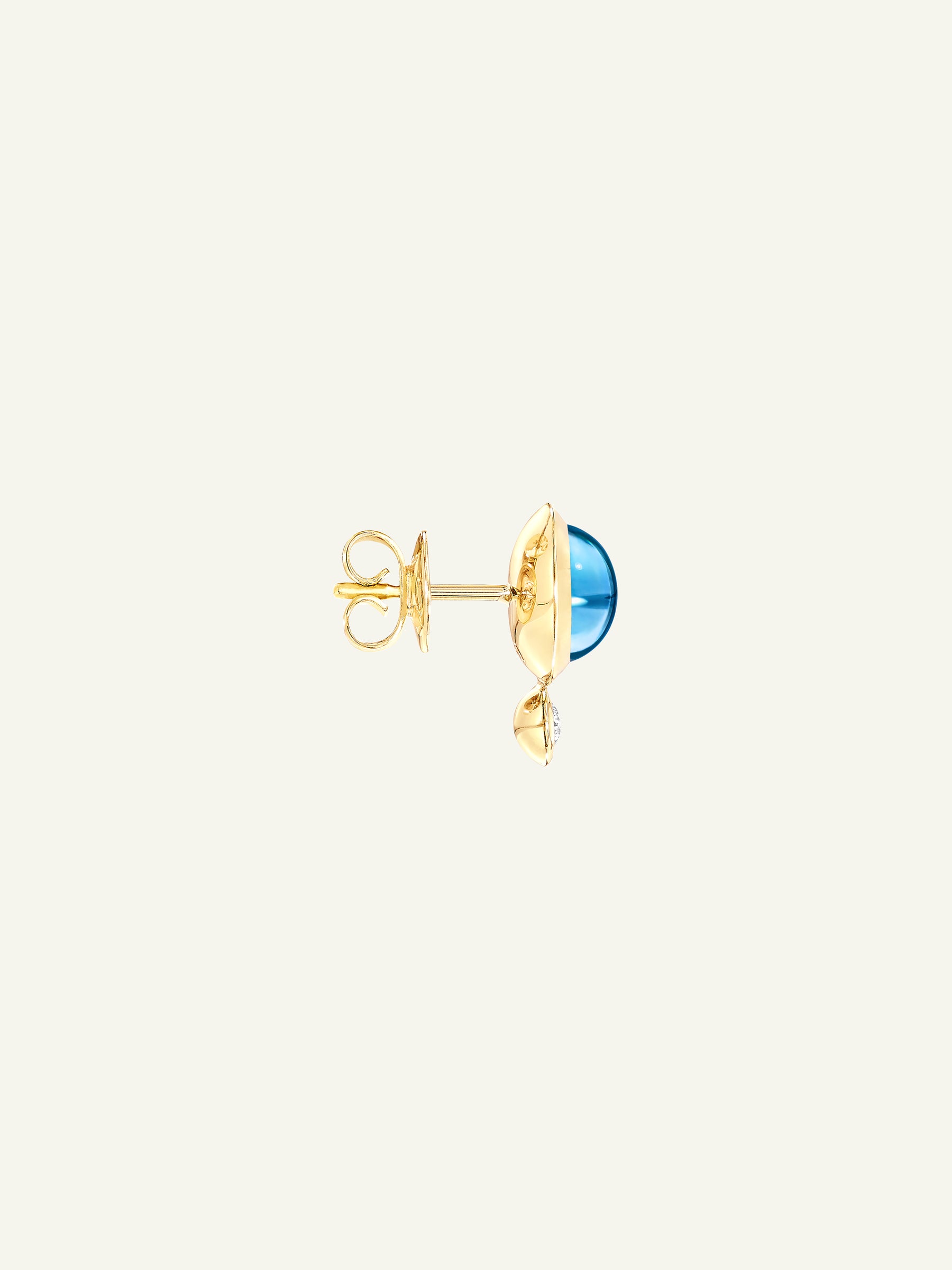 Earrings BOUTON Swiss Topaz / Classic Swiss Topaz
