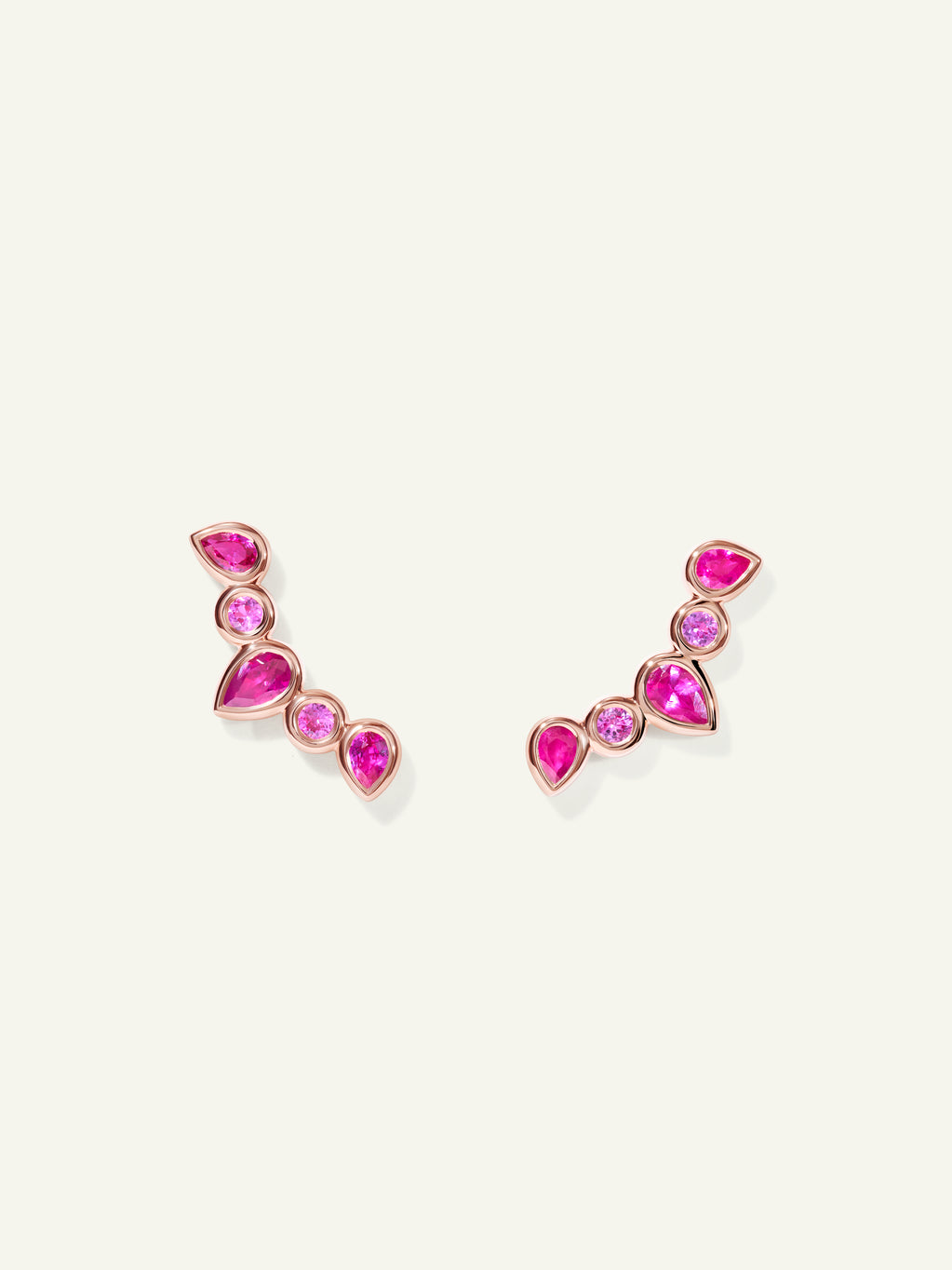 GYPSY Crawler Earrings in 'Blush'
