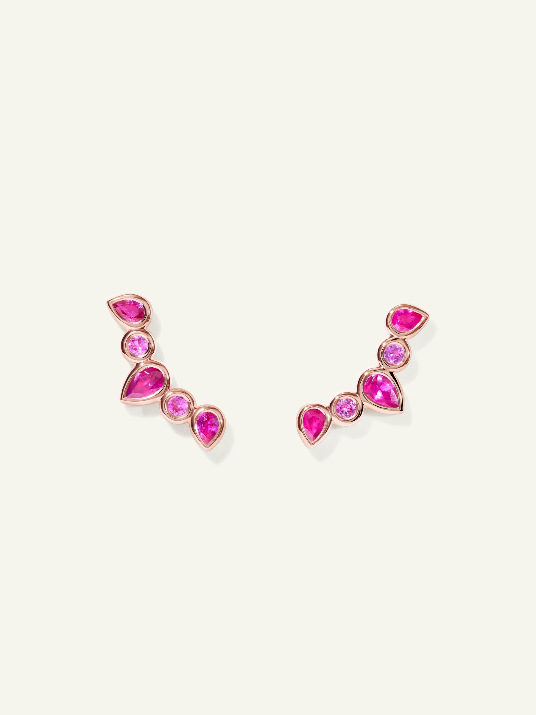 GYPSY Crawler Earrings in 'Blush'