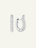 SIGNATURE Hoop Ohrringe mit Diamant Pavé