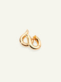 SIGNATURE Hoop Earrings in 18K Yellow Gold