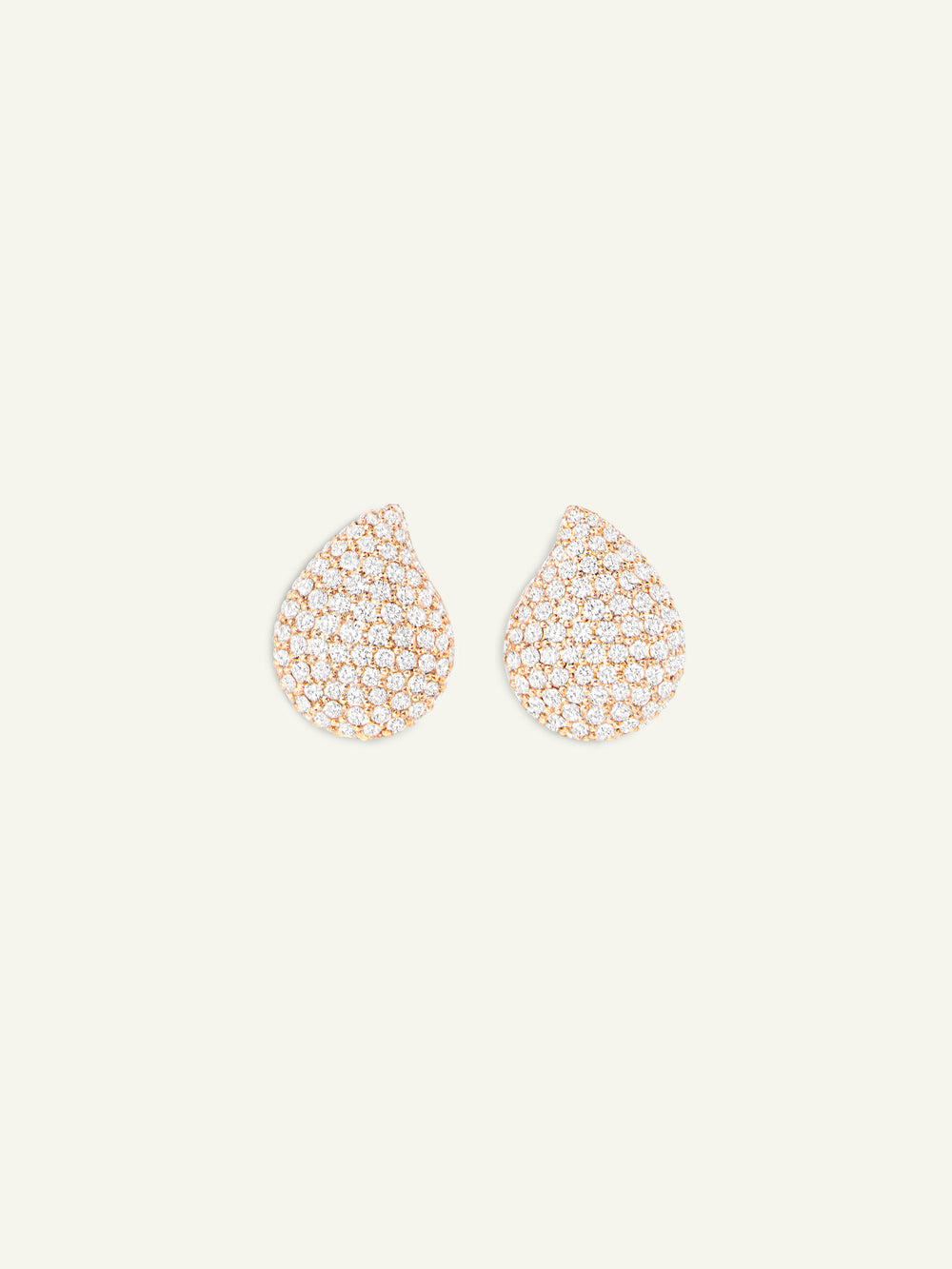 E-Sig-l-p-rg | Earrings SIGNATURE large Diamond Pavé