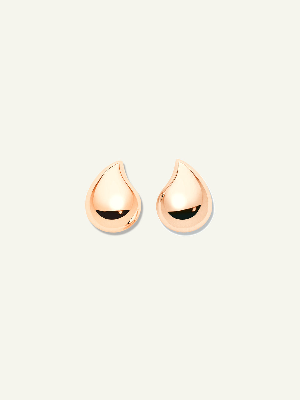 Earrings SIGNATURE large 18K rose gold