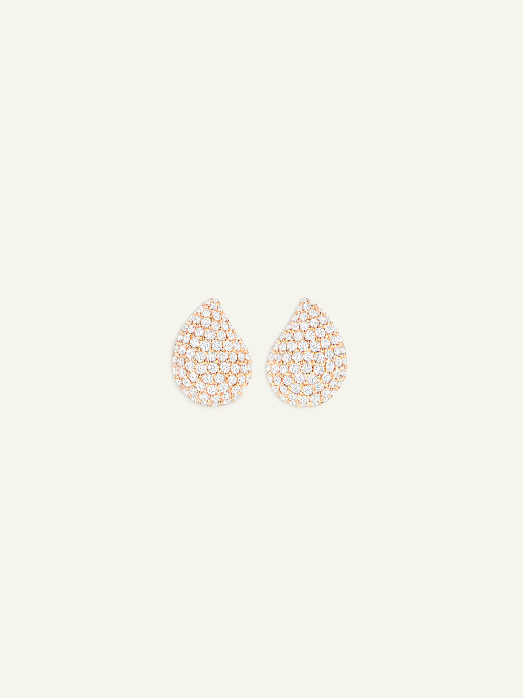 Earrings SIGNATURE Stud small Diamond Pavé mit Diamant Pavé