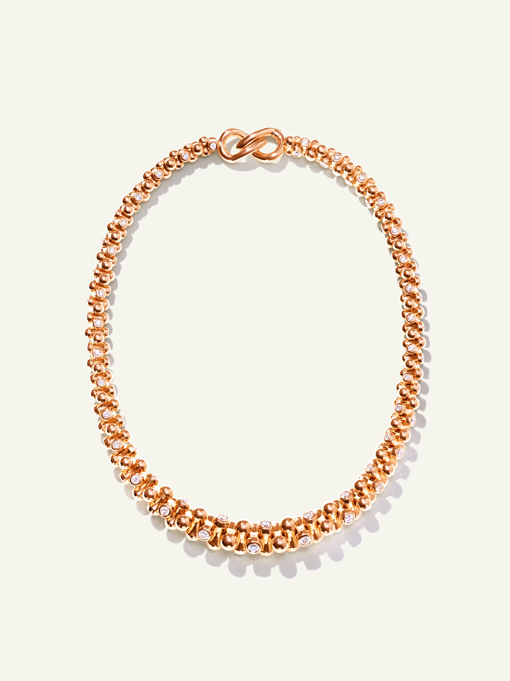 ALWAYS DIAMONDS Alternating Graduated Halskette in 'Classic'