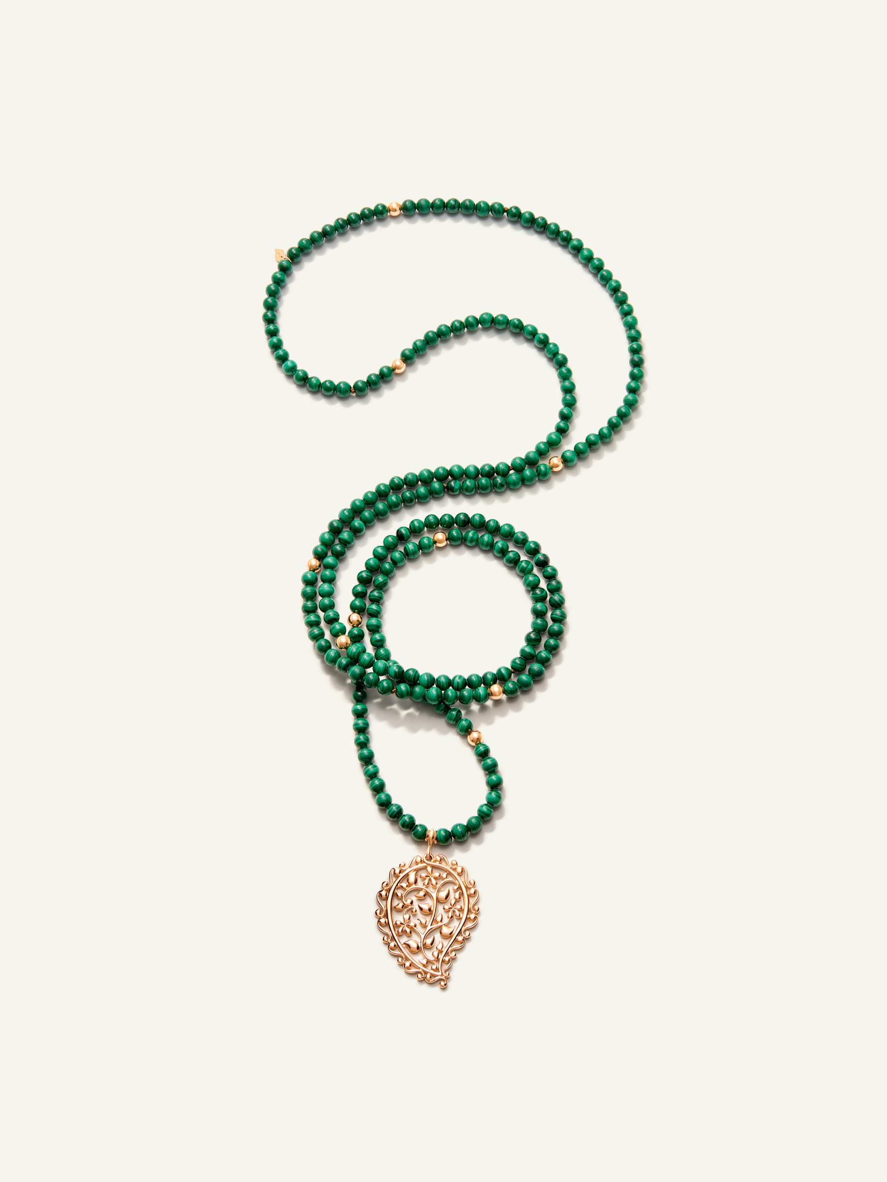 NDIA Dream Pendant Halskette mit Malachit
